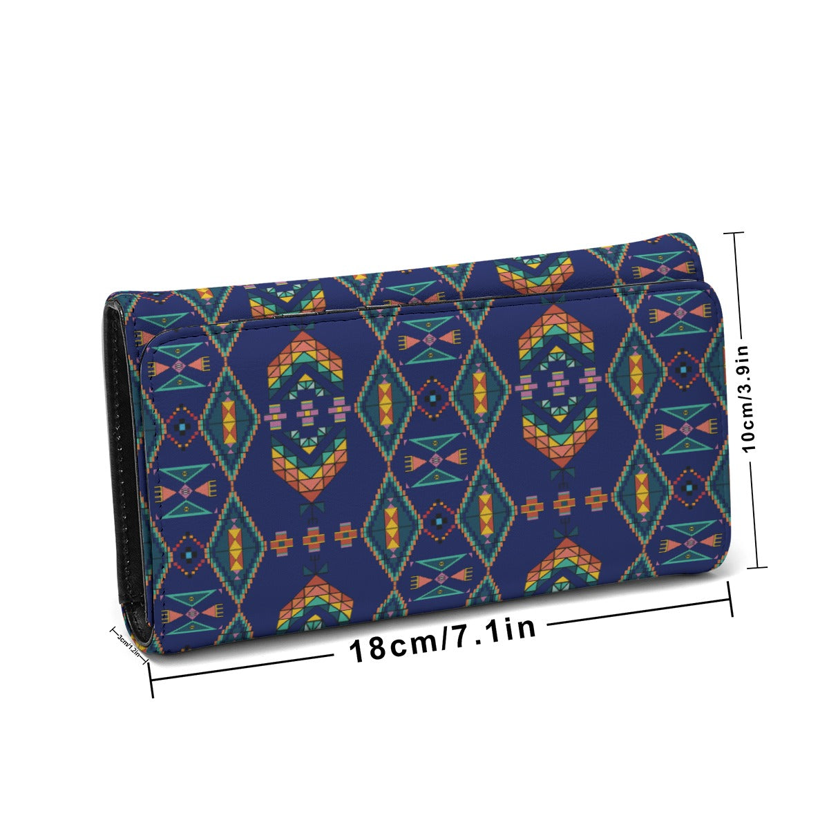 Travois Tipi Blue Foldable Wallet