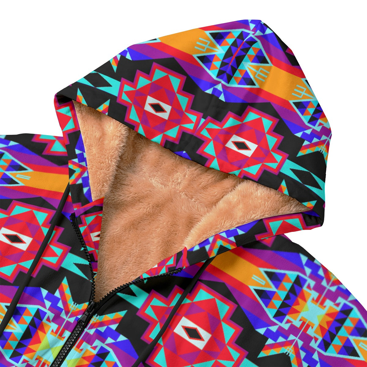 Fancy Bustle Kid's Plush Windbreaker