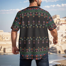 Load image into Gallery viewer, Metis Corn Mother Short Sleeve Baseball Jersey
