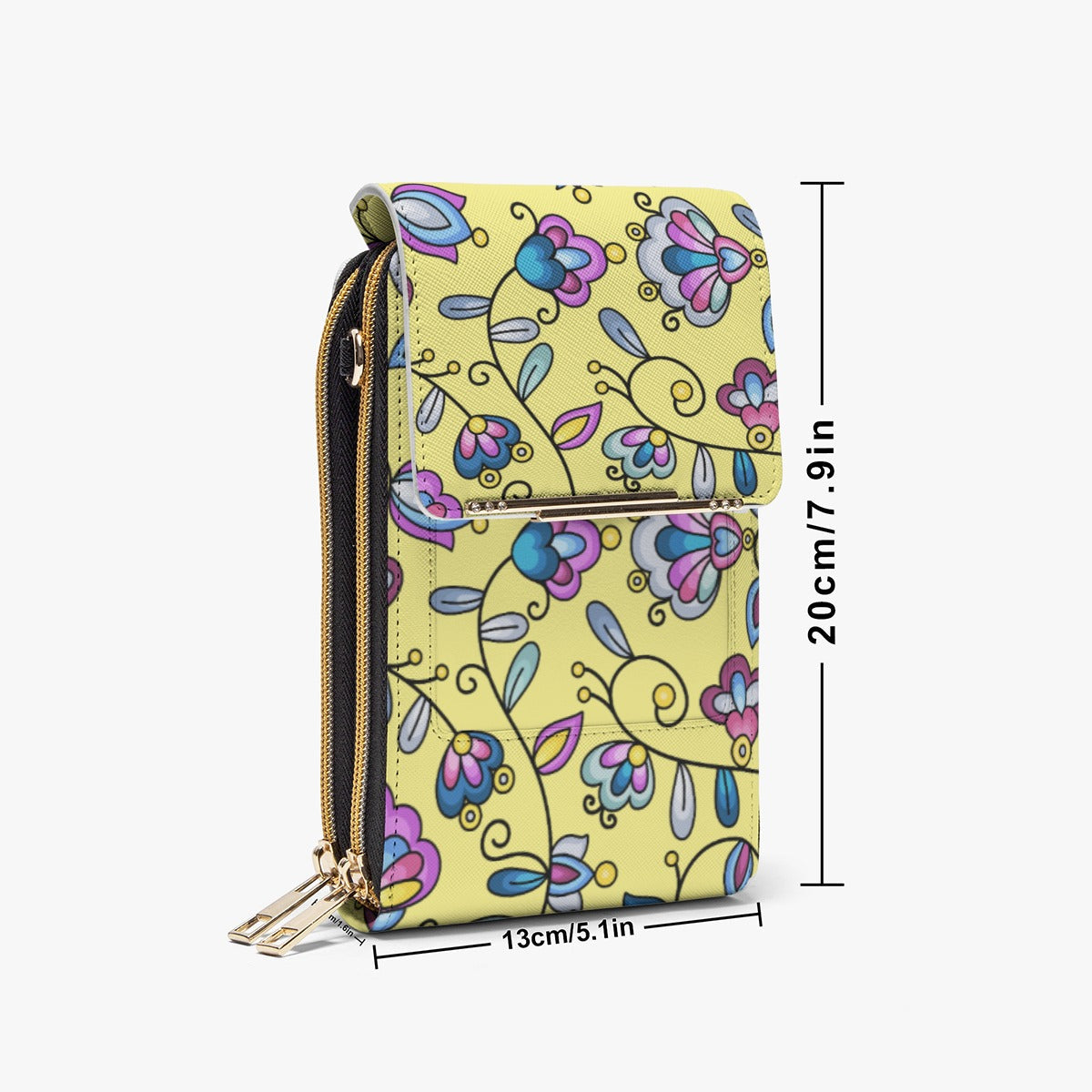 Autumn Bundle Blessing Yellow Mobile Phone Chest Bag