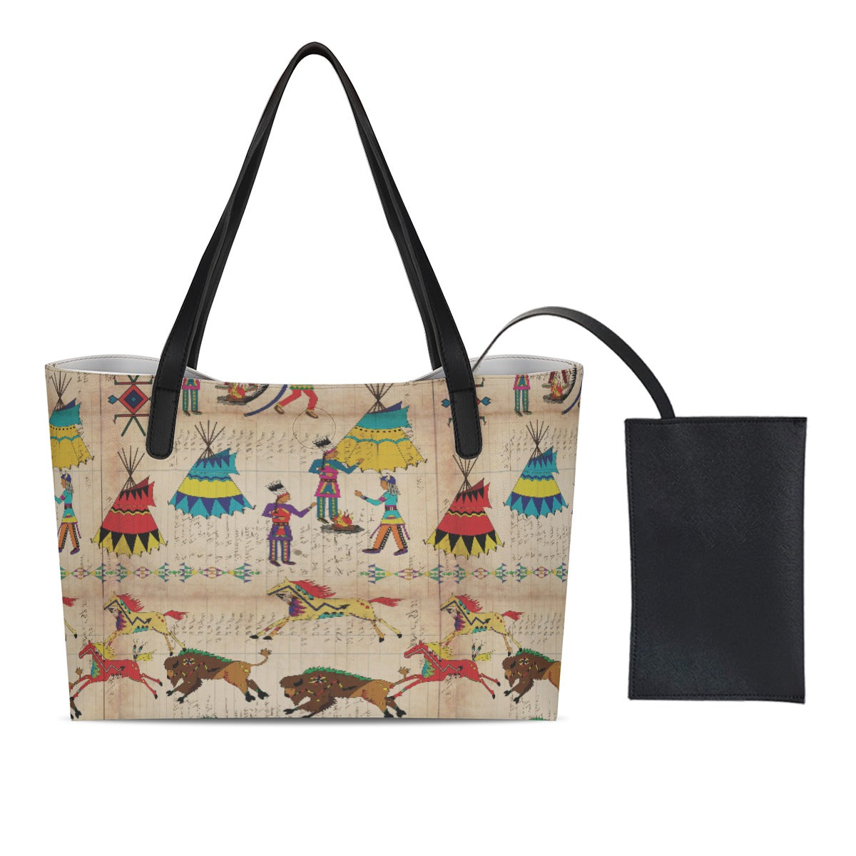 The Gathering Shopping Tote Bag With Mini Purse