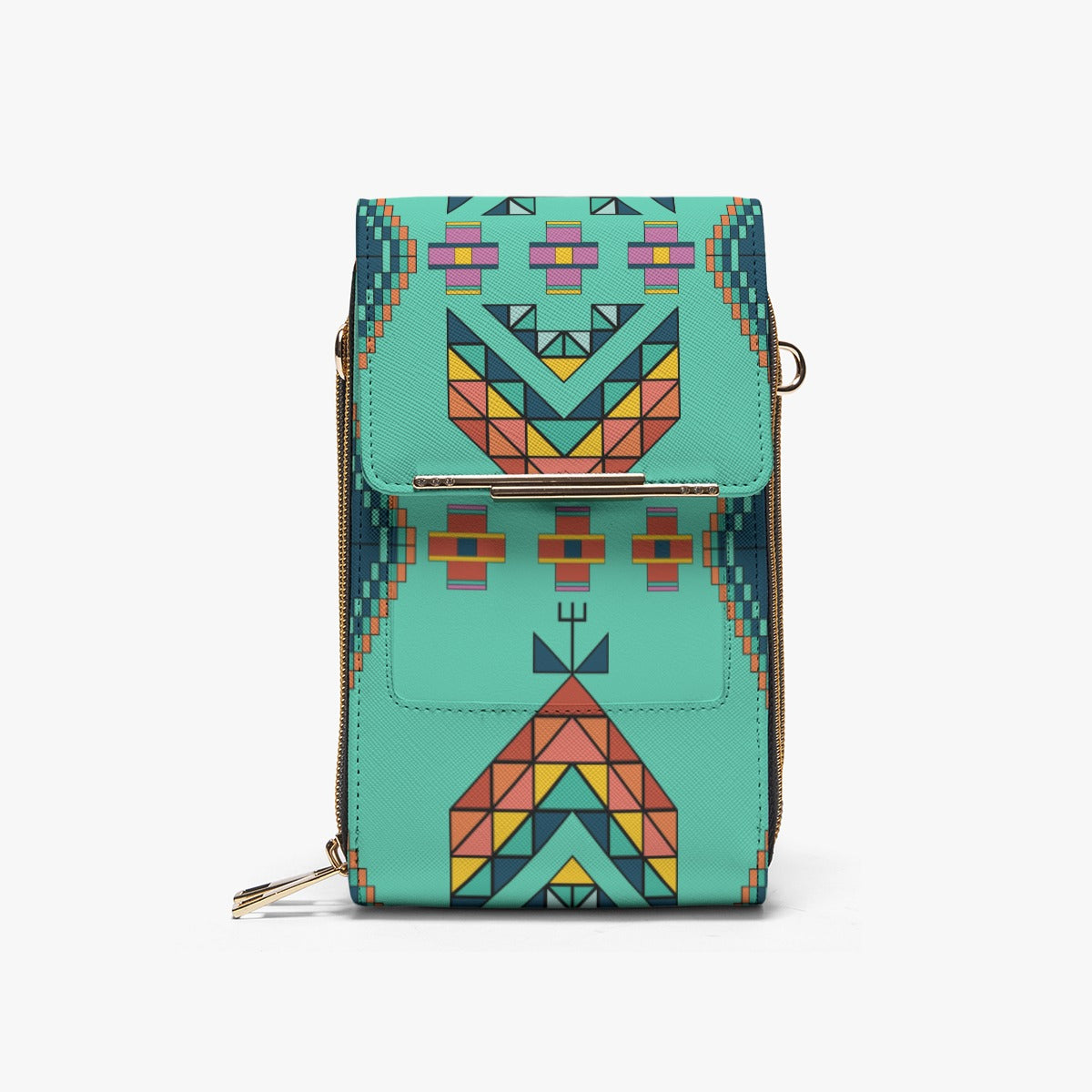 Travois Tipi Smoky Sky Mobile Phone Chest Bag