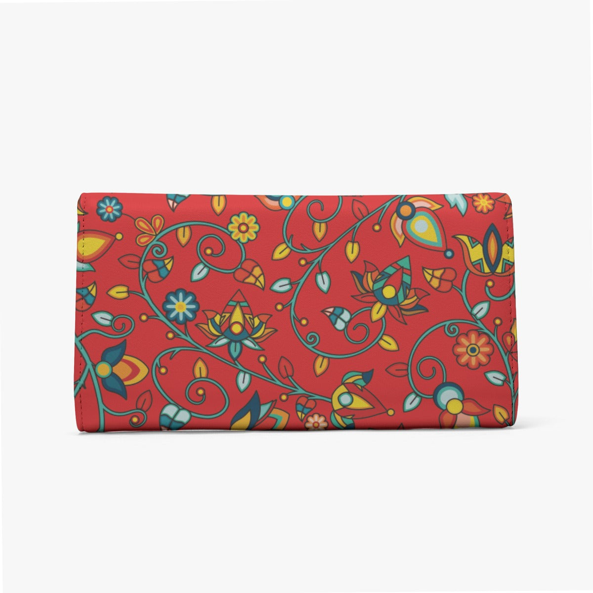 Thorny Path Red Foldable Wallet