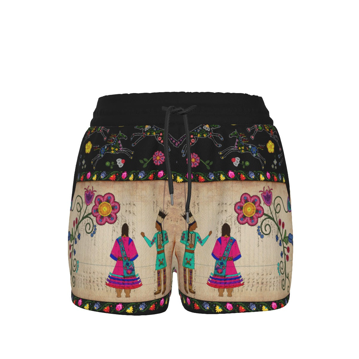 Floral Ledger Sweethearts Women's Shorts