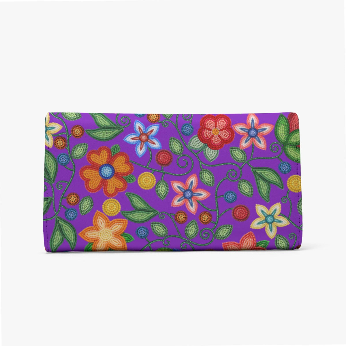 Morning Harmony Purple Wallet