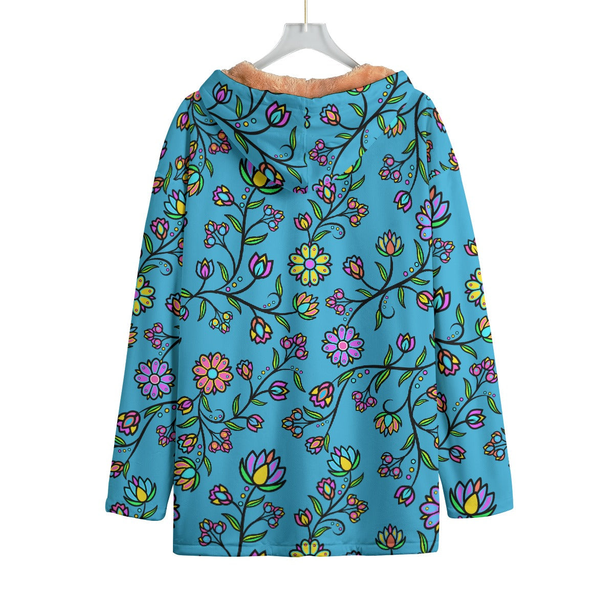 Cosmic Whisper Pastel Rainy Horizon Kid's Plush Windbreaker