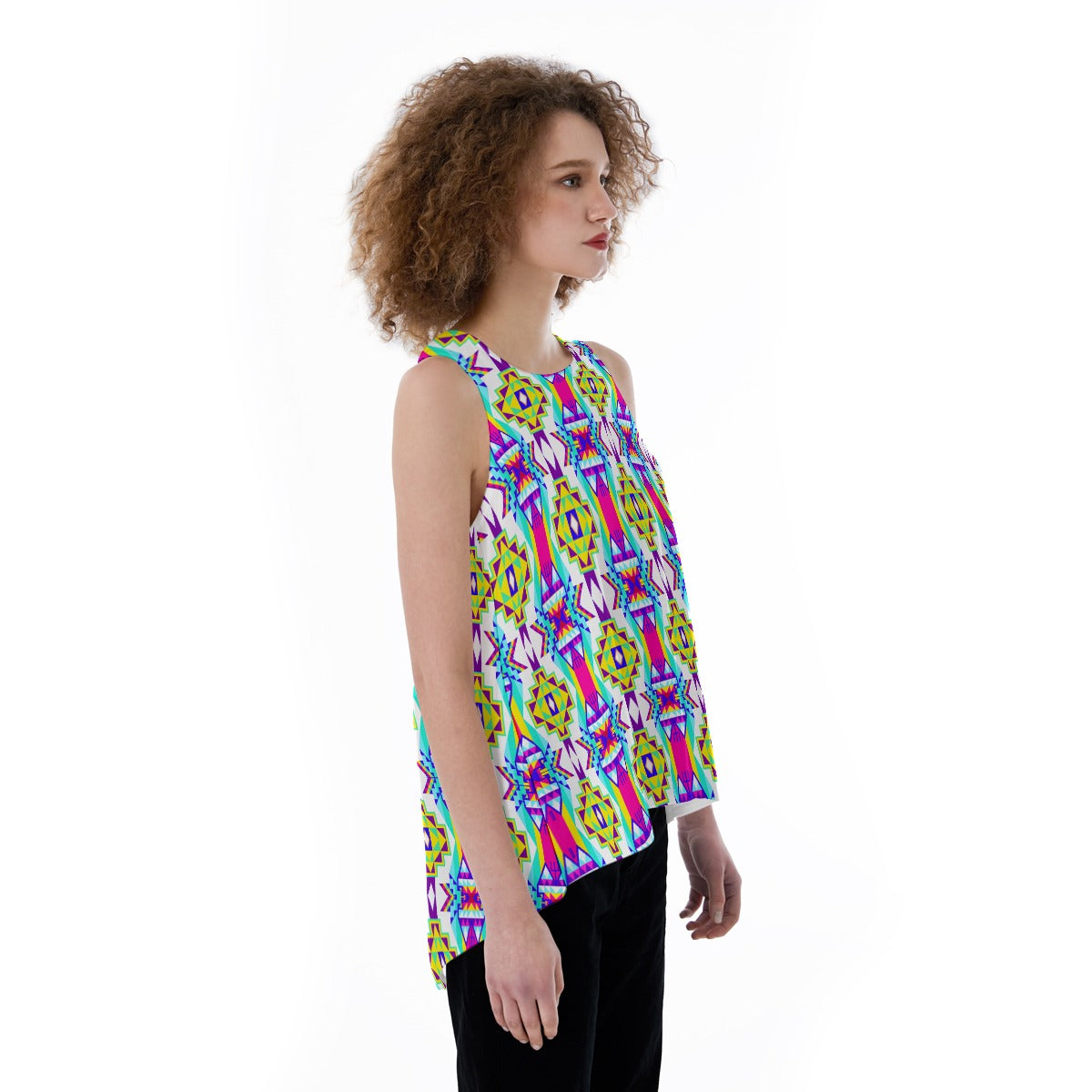 Fancy Champion Split Back Tank Top