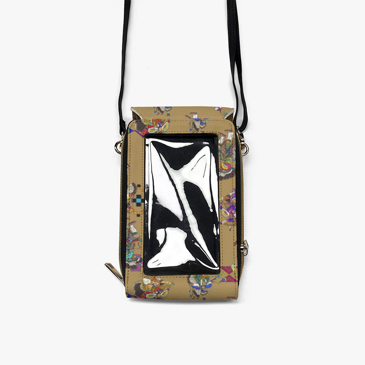 Men's Fancy Dancers Earth Mobile Phone Chest Bag