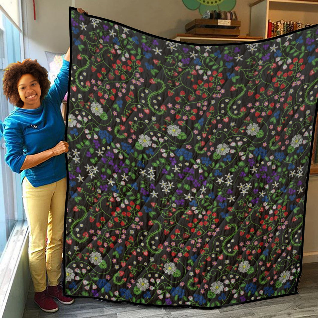 Grandmother Stories Midnight Lightweight Quilt