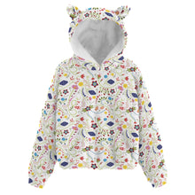 Load image into Gallery viewer, Fresh Fleur Kid’s Borg Fleece Hoodie With Ear
