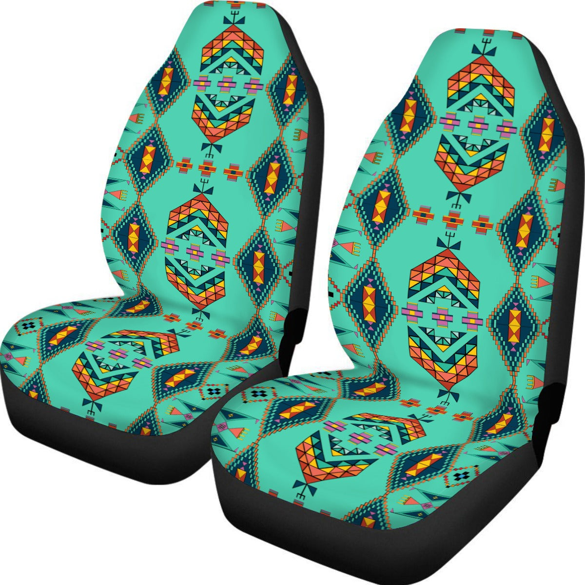 Travois Tipi Smoky Sky Universal Car Seat Cover With Thickened Back