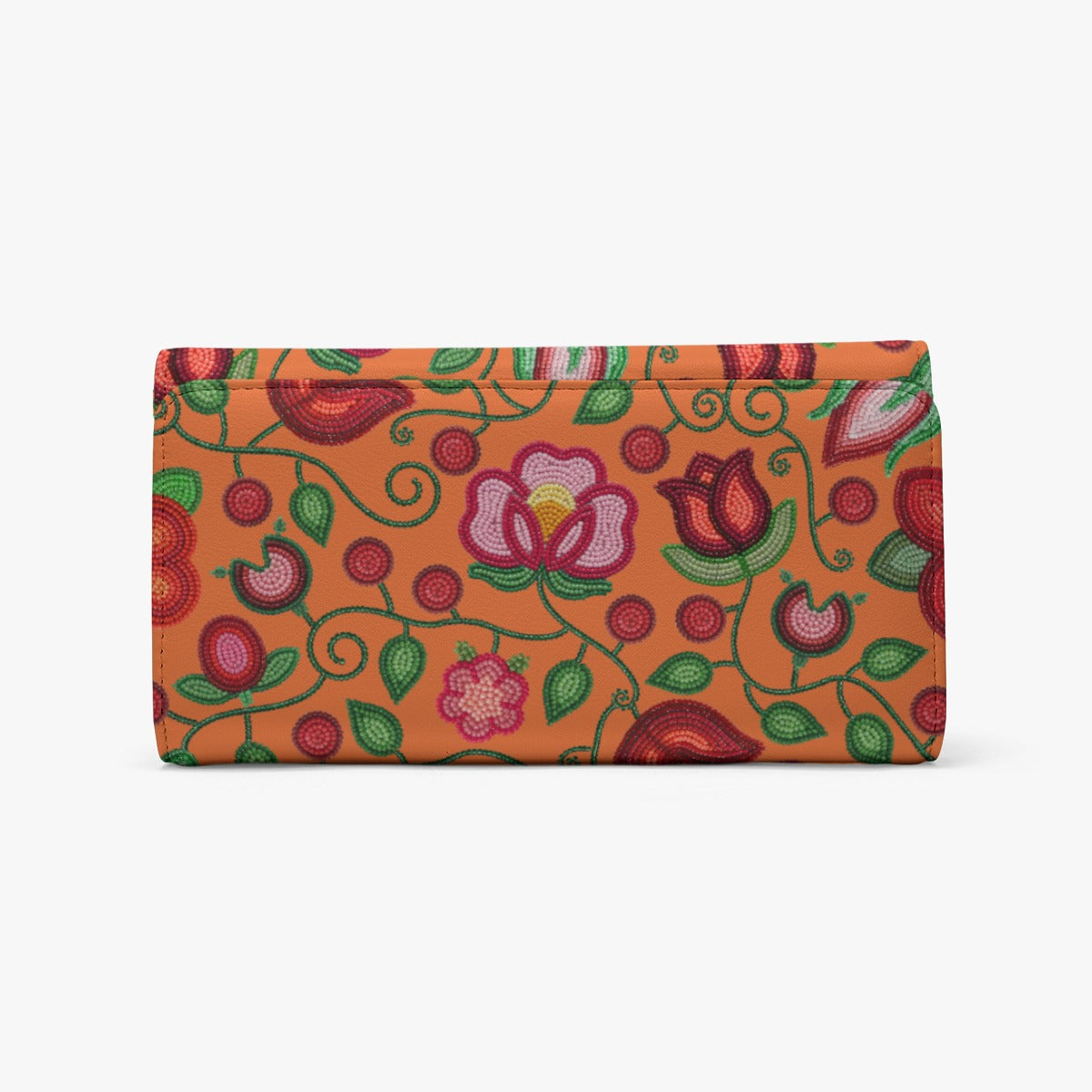 Rose Reverie Orange Wallet