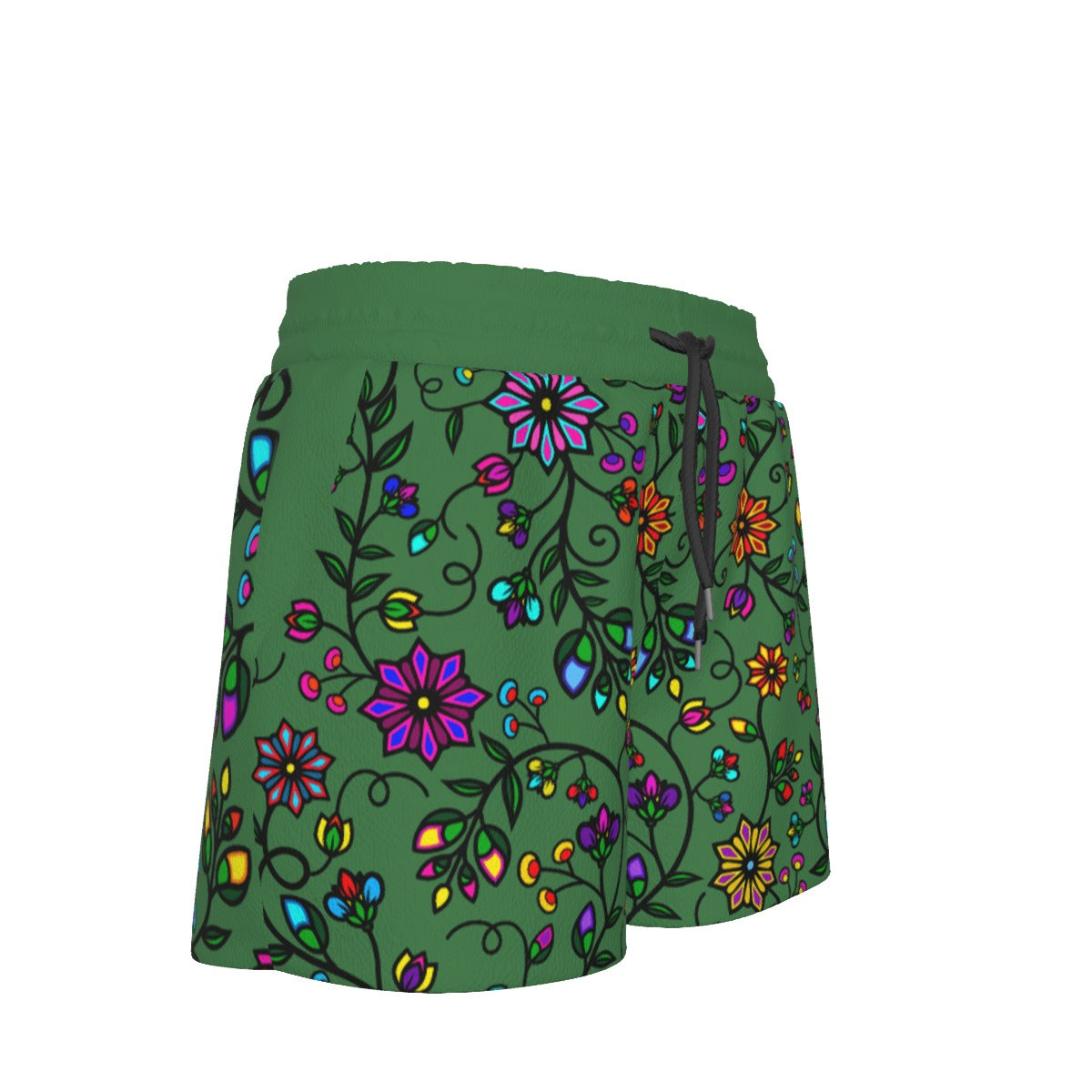 Prairie Paintbrush Sage Women's Shorts