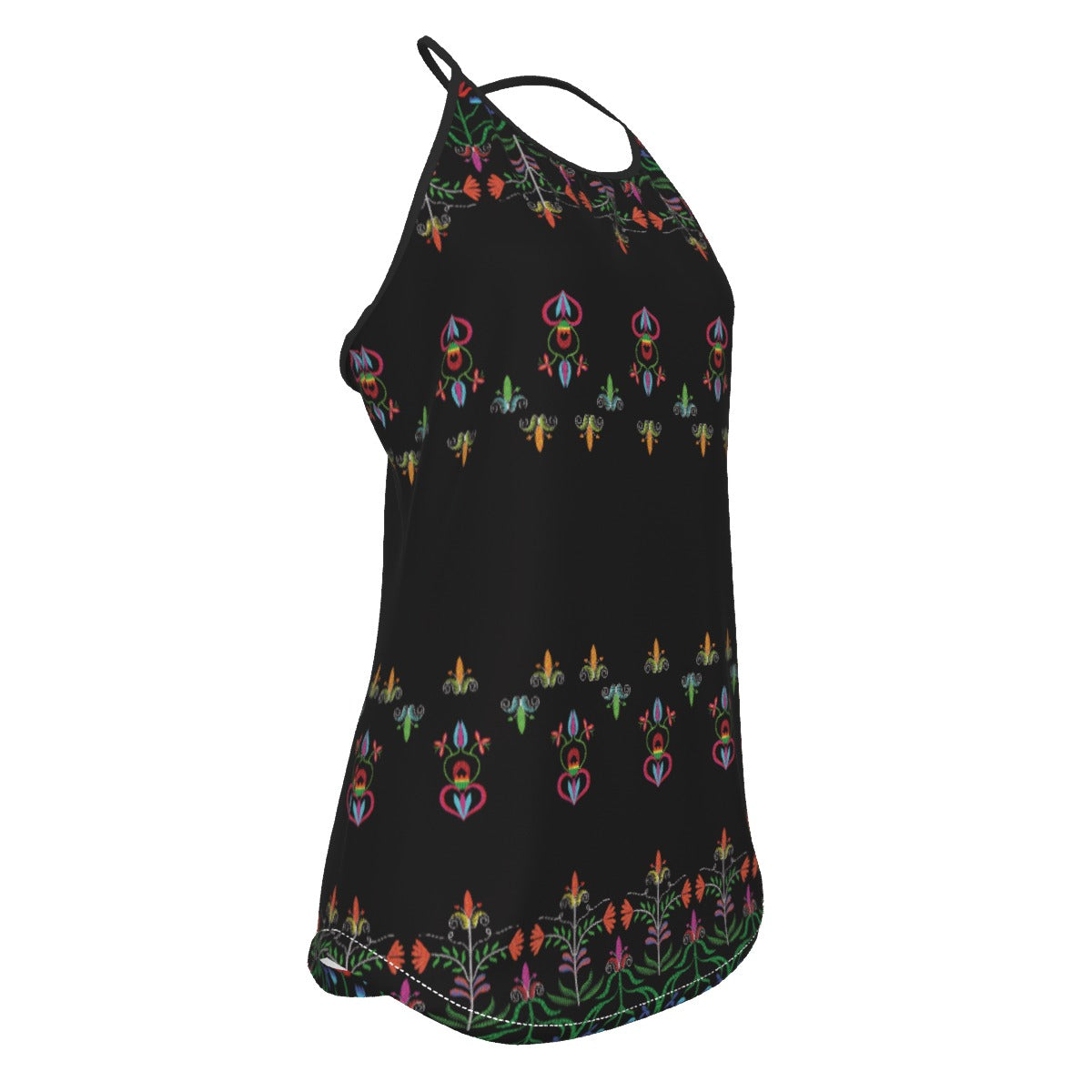 Metis Corn Mother Criss-Cross Open Back Tank Top