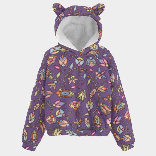 Buffalo Bloom Nightcloud Youth Hoodie with Ears