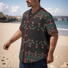 Load image into Gallery viewer, Metis Corn Mother Short Sleeve Baseball Jersey
