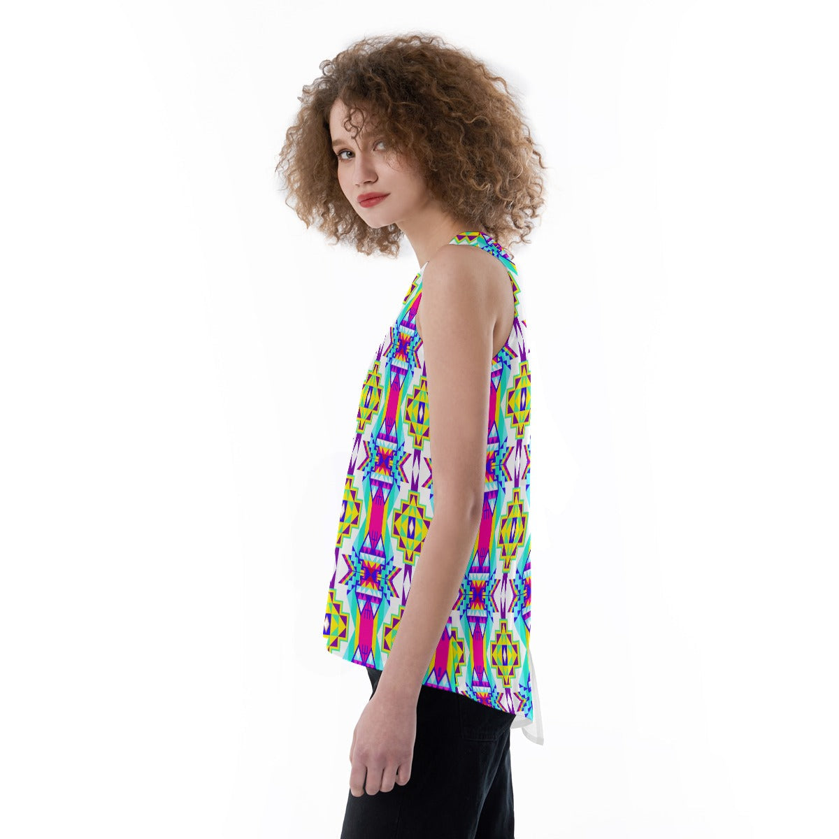 Fancy Champion Split Back Tank Top