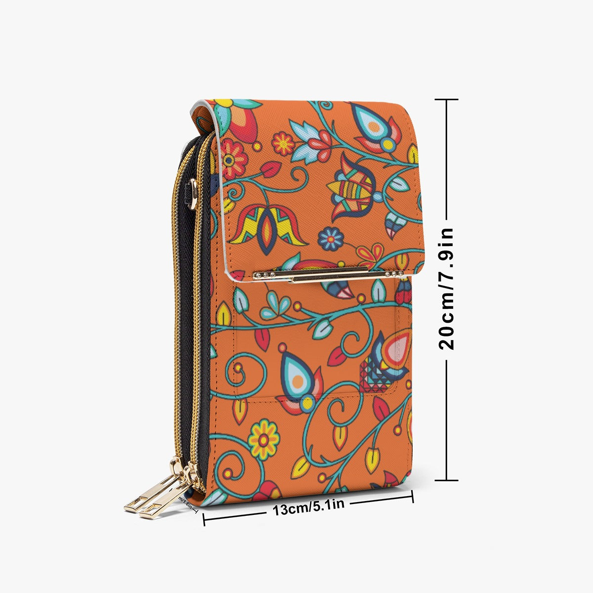 Thorny Path ECM Orange Mobile Phone Chest Bag