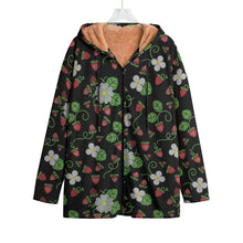 Load image into Gallery viewer, Strawberry Dreams Midnight Kid&#39;s Plush Windbreaker
