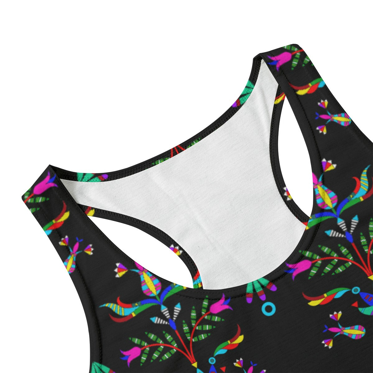 Dakota Damask Black Eco Tank Top