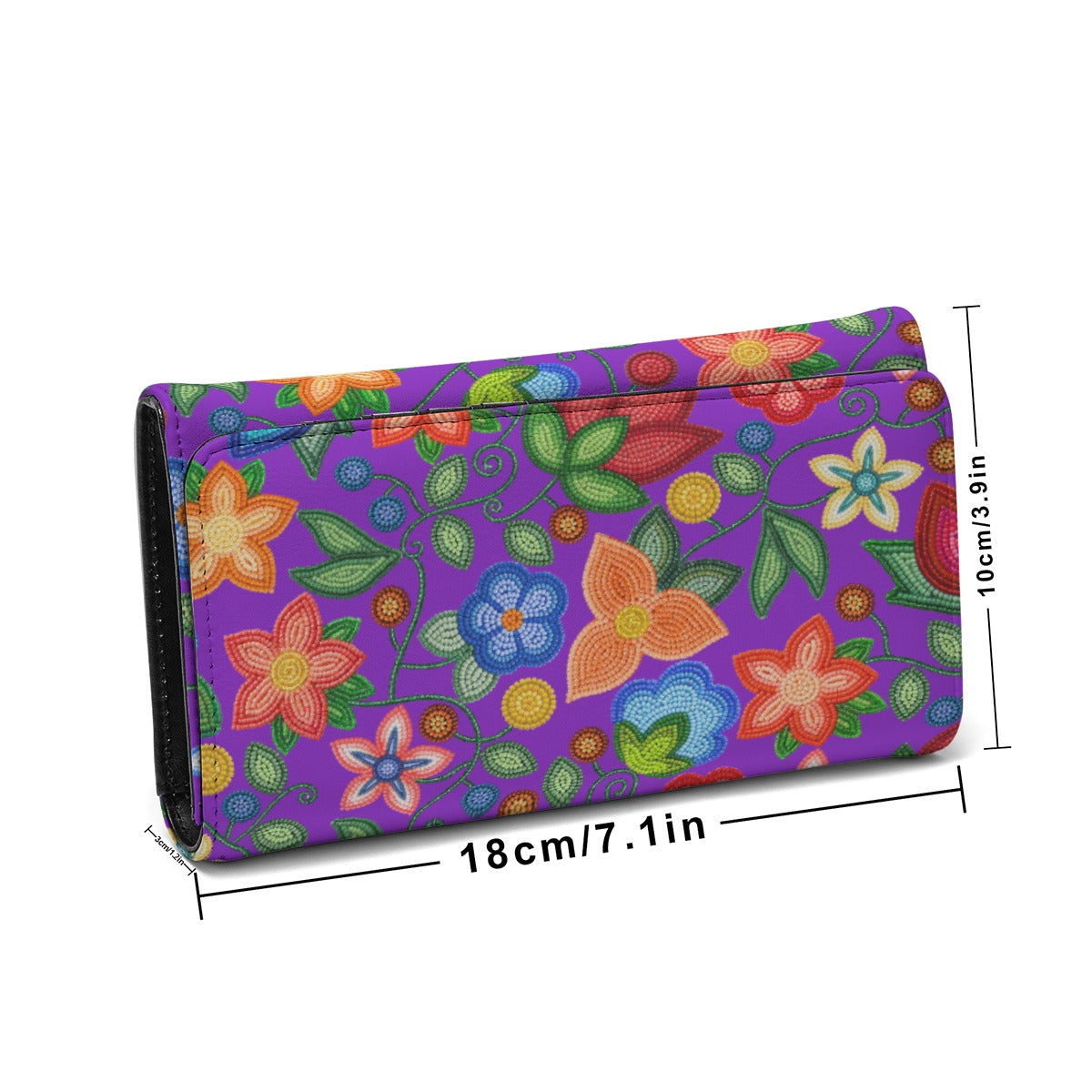 Morning Harmony Purple Wallet