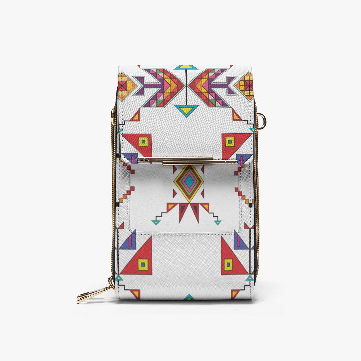 Scattered Generations White Mobile Phone Chest Bag