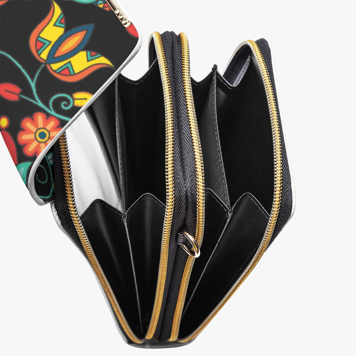 Thorny Path Black Mobile Phone Chest Bag