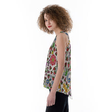 Load image into Gallery viewer, Berry Pop Bright Birch Split Back Tank Top
