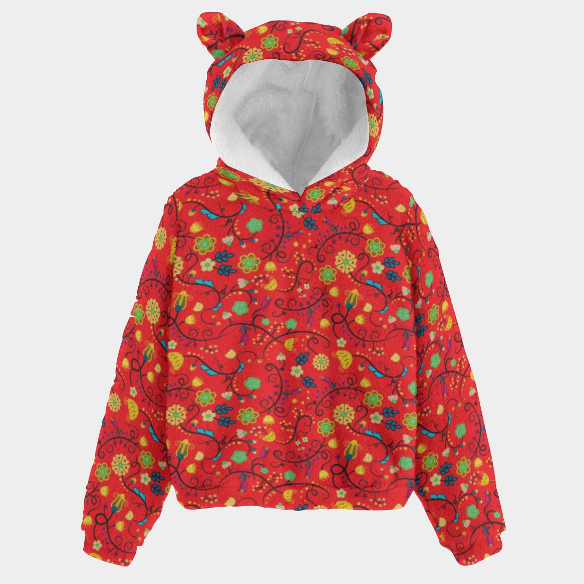 Nipin Blossom Youth Hoodie With Ears