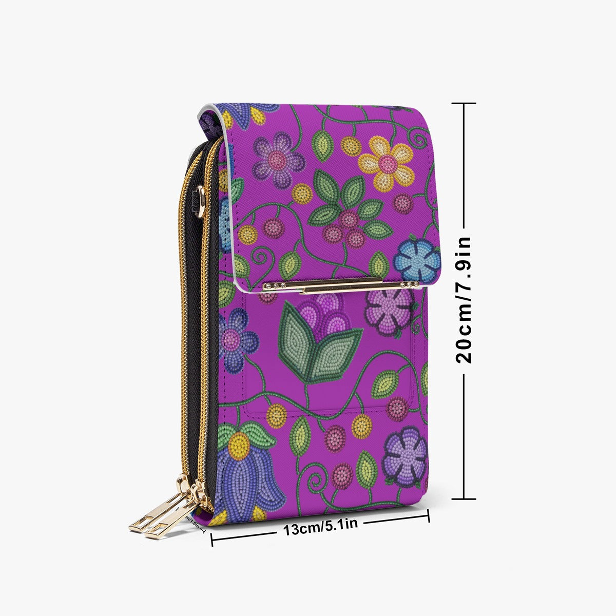 Bloom Uplift Purple Phone Bag