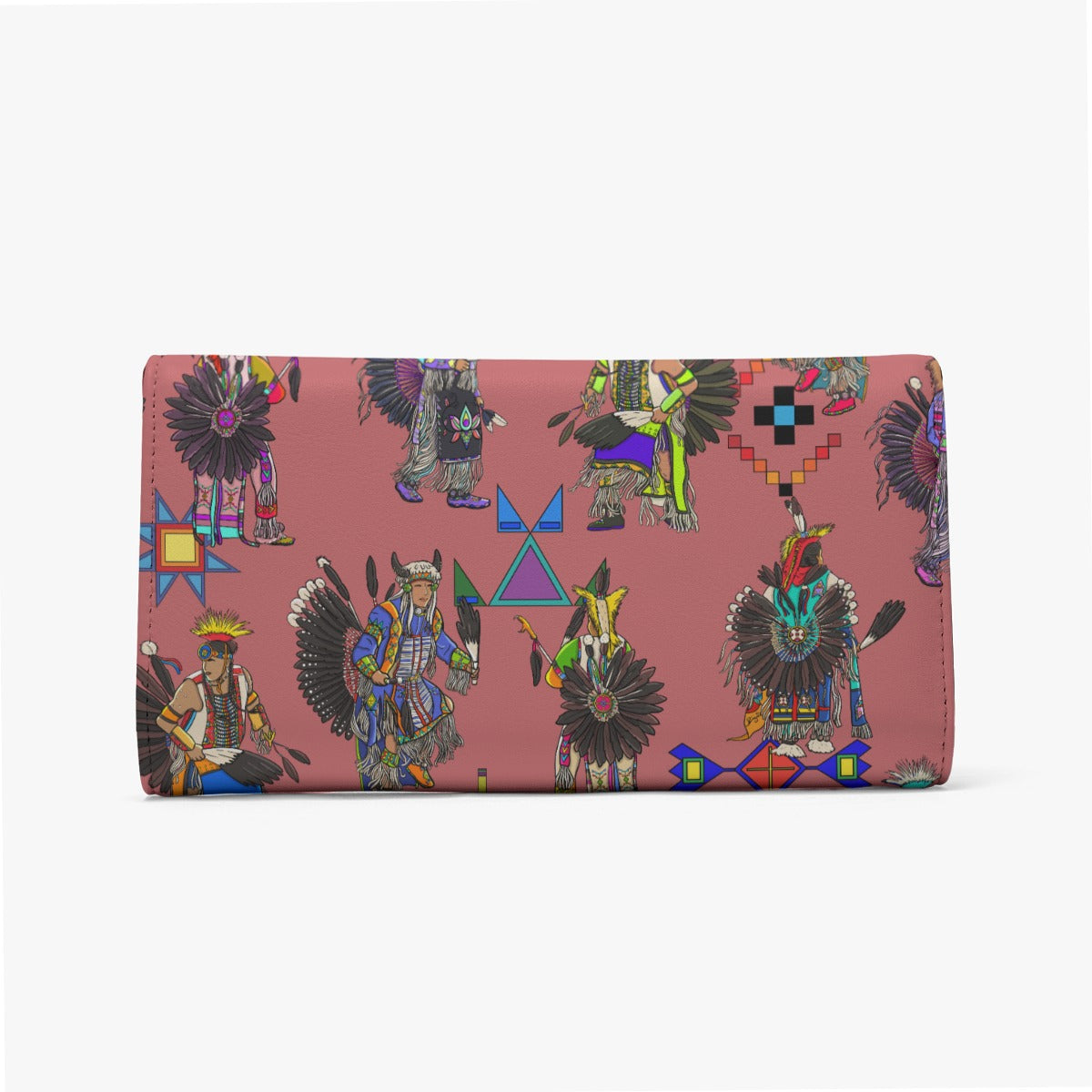 Men's Tradish Dancers Terra Cotta Foldable Wallet