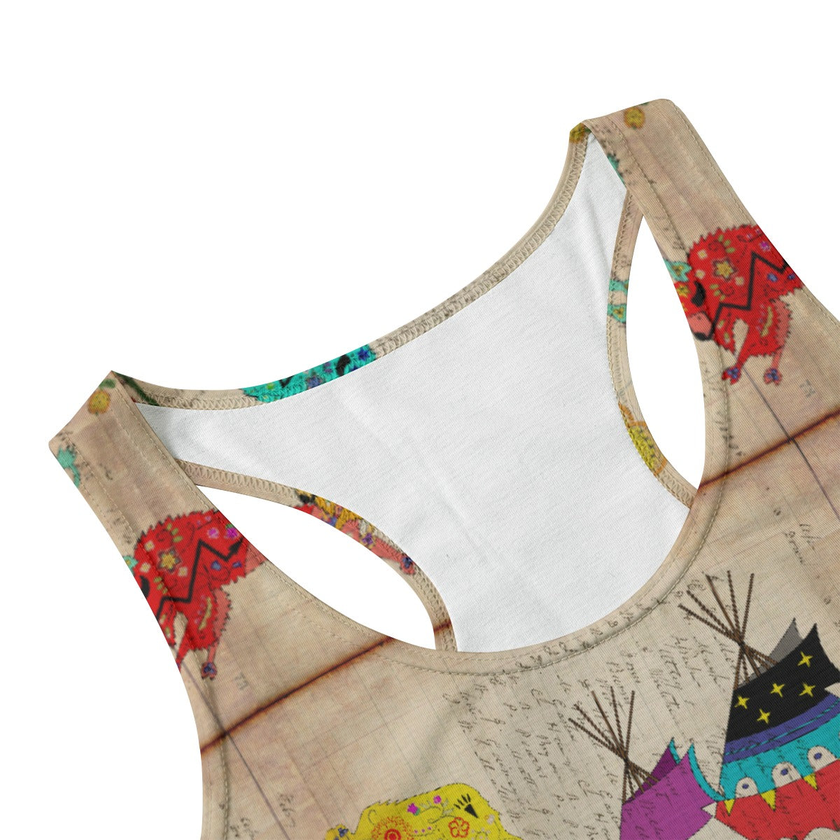 Floral Ledger Way of Life Eco Tank Top