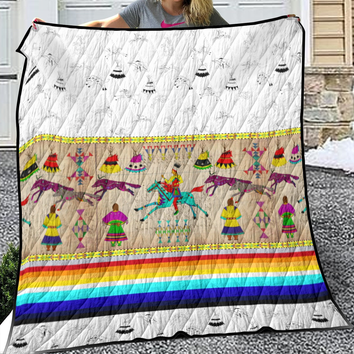 Ledger Village Lightweight Quilt