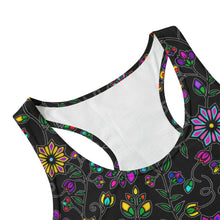 Load image into Gallery viewer, Prairie Paintbrush Black Eco Tank Top
