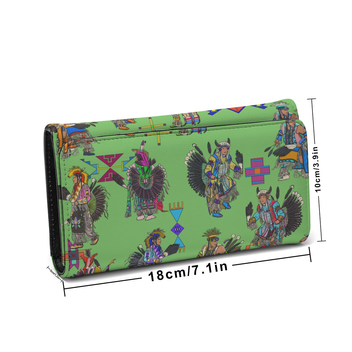Men's Tradish Dancers Grass Foldable Wallet