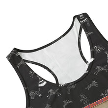 Load image into Gallery viewer, Horses Running Black Sky Eco Tank Top
