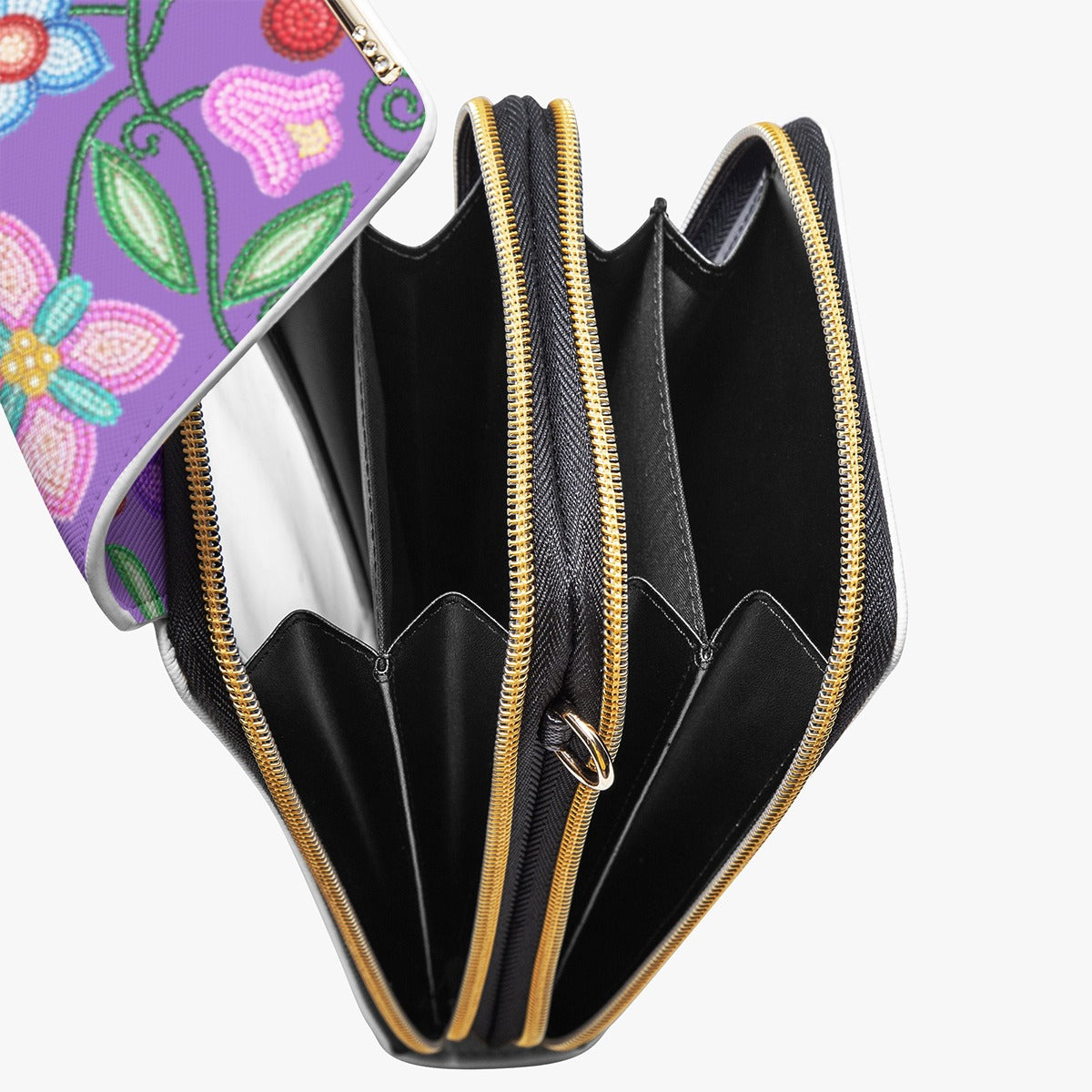 Petal Harmony Lavender Phone Bag