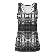 Load image into Gallery viewer, Writing on Stone Black and White Eco Tank Top
