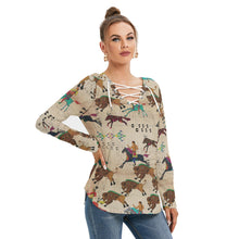 Load image into Gallery viewer, The Hunt Tie Sweatshirt
