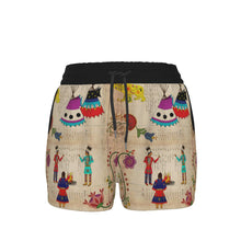 Load image into Gallery viewer, Floral Ledger Way of Life Women&#39;s Shorts
