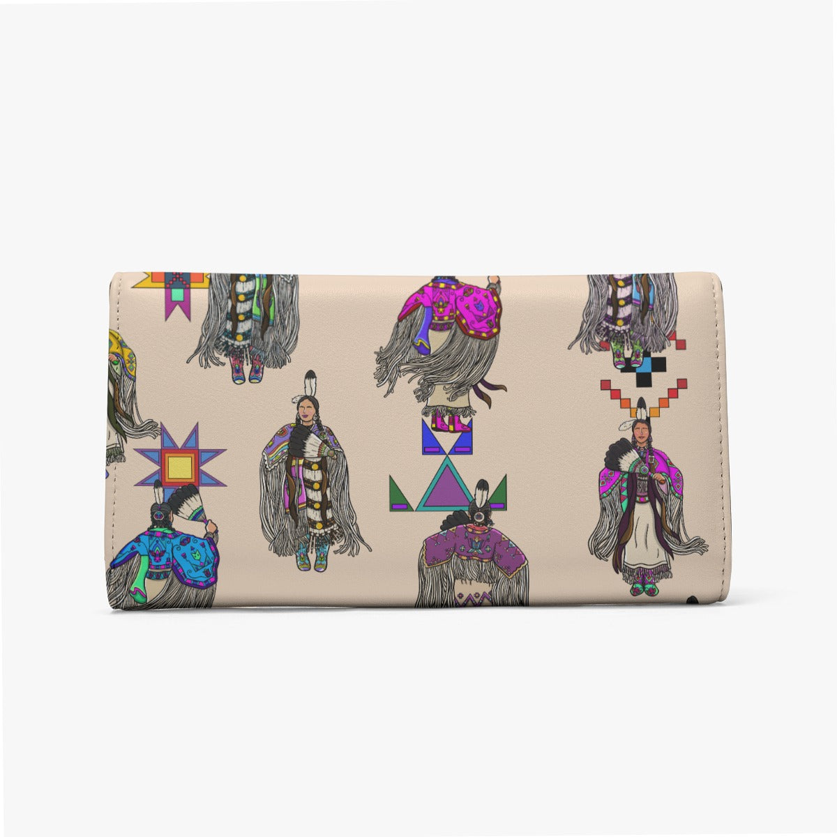 Women's Tradish Dancers  Muslin Foldable Wallet