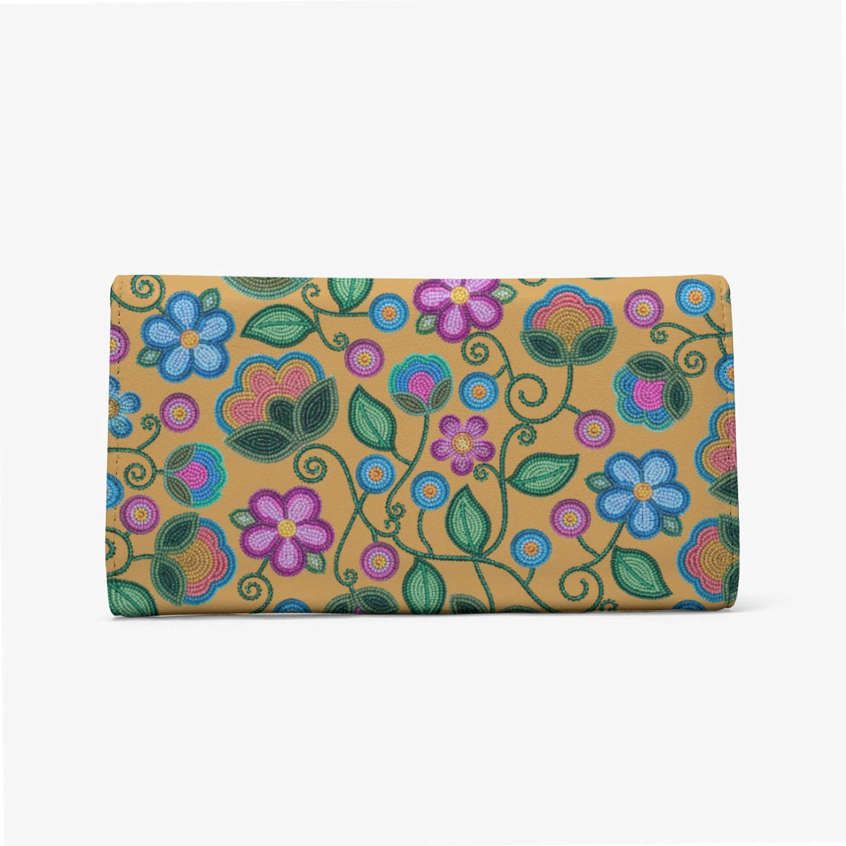 Turquoise Sunbeam Yellow Wallet