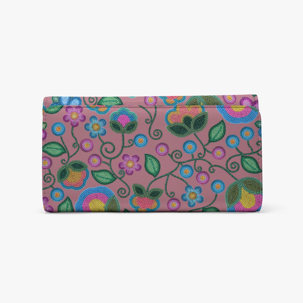 Turquoise Sunbeam Peach Wallet