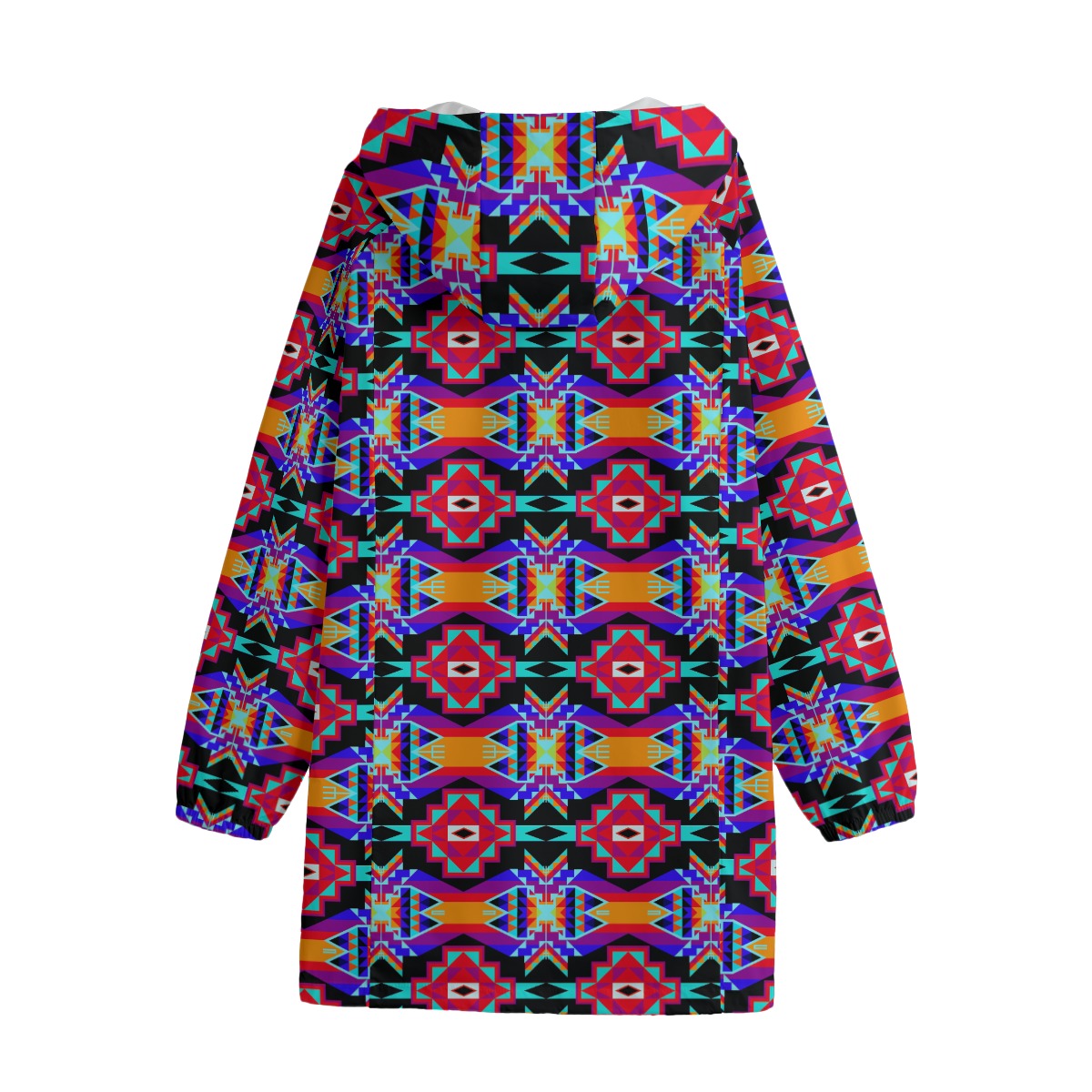 Fancy Bustle Long Windbreaker