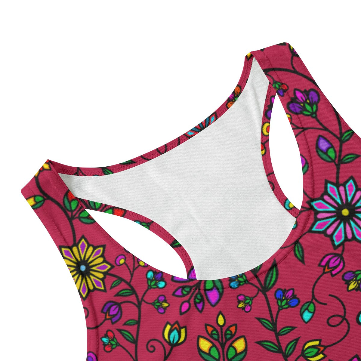 Prairie Paintbrush Passion Berry Eco Tank Top