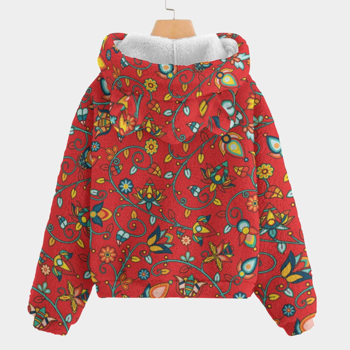 Thorny Path Red Youth Hoodie with Ears