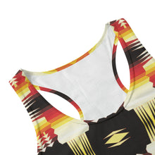 Load image into Gallery viewer, Medicine Wheel Sage Bearpaw Eco Tank Top
