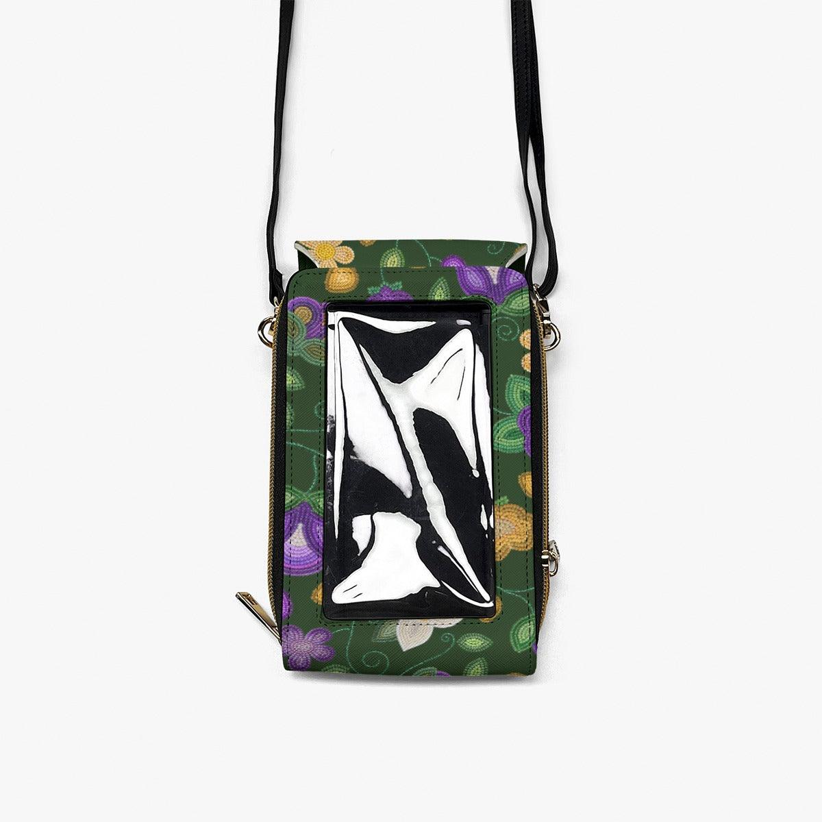 Midnight Moss Bloom Forest Phone Bag