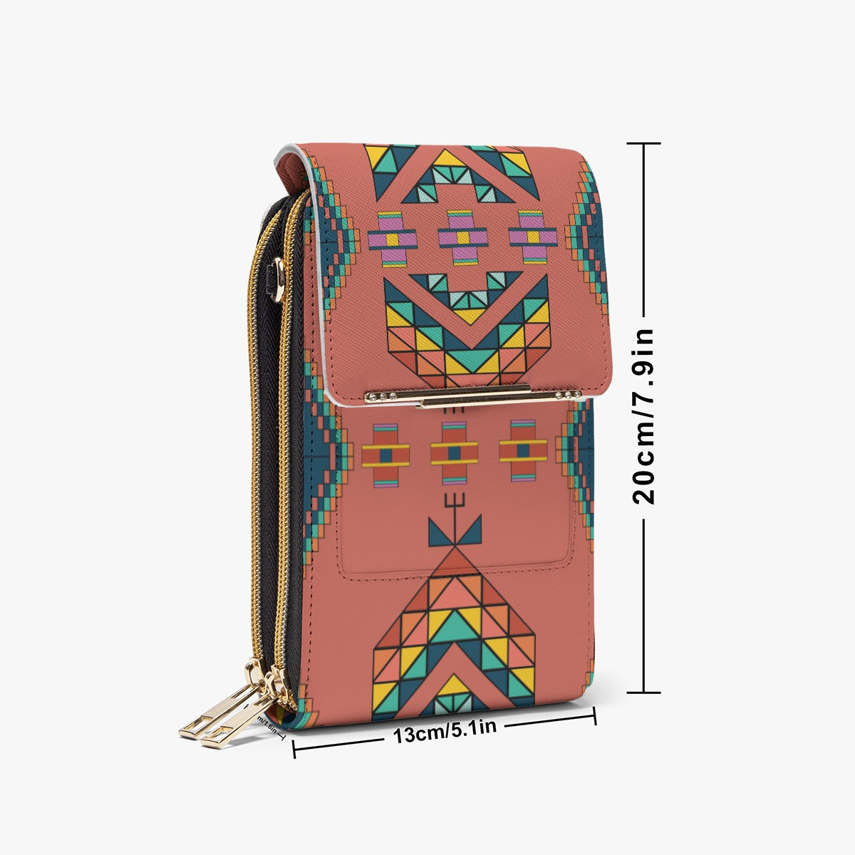 Travois Tipi Canyon Earth Mobile Phone Chest Bag