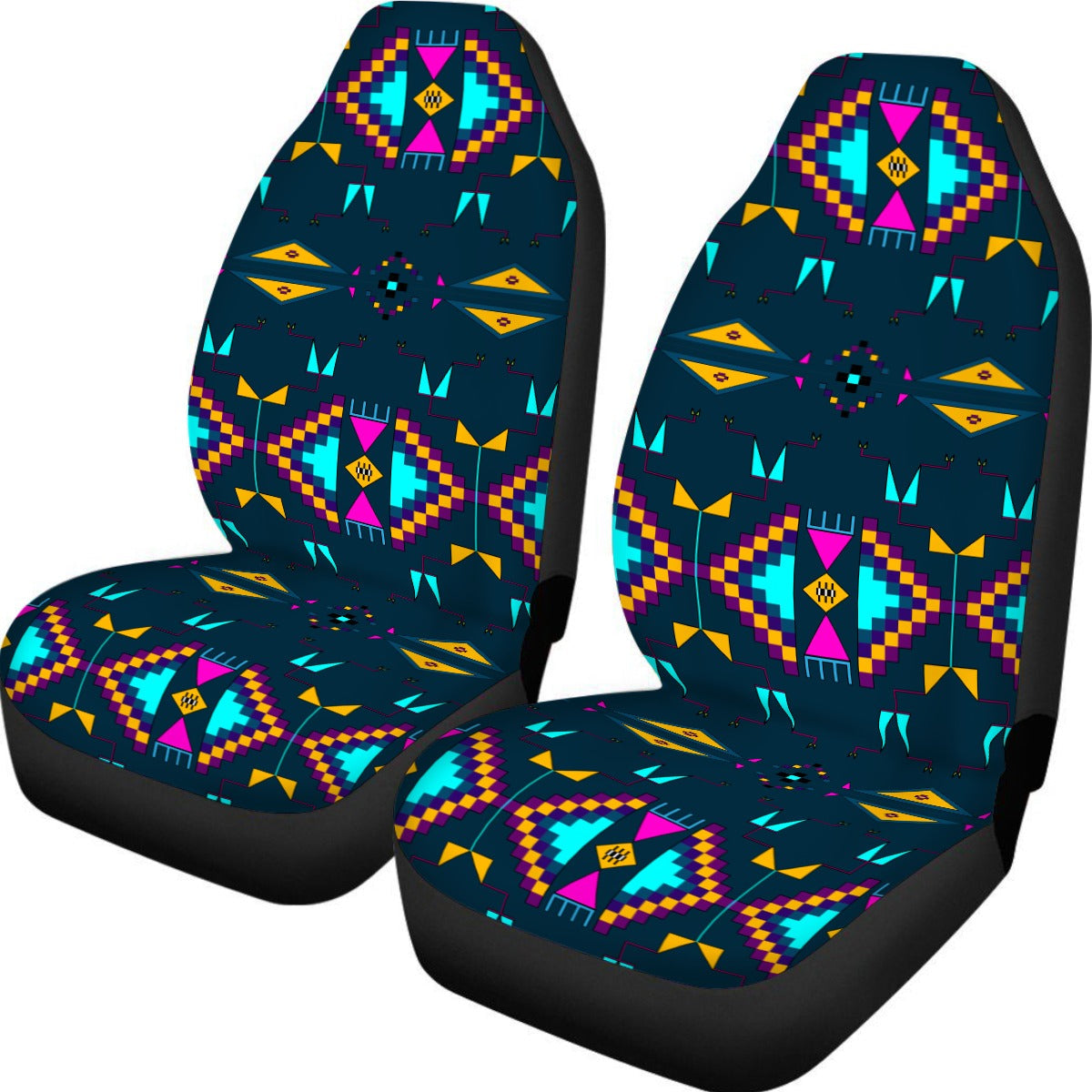Rite of Passage Dark Teal Universal Car Seat Cover With Thickened Back